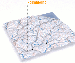 3d view of Kosan-dong