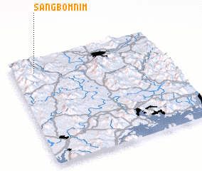 3d view of Sangbŏmnim