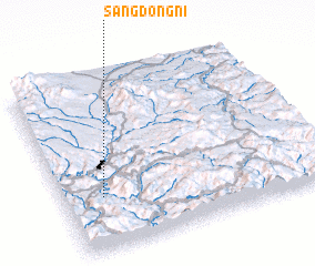 3d view of Sangdong-ni