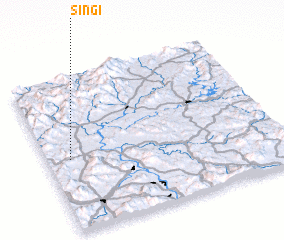 3d view of Sin\