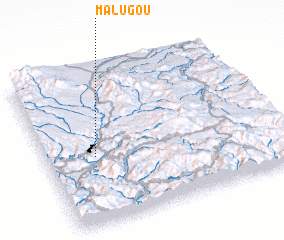 3d view of Malugou