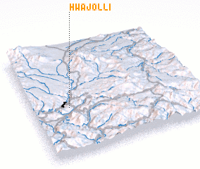 3d view of Hwajŏl-li