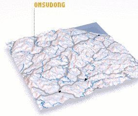 3d view of Ŏmsu-dong