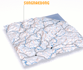 3d view of Sŏngnae-dong