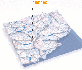 3d view of Ŏin-dong