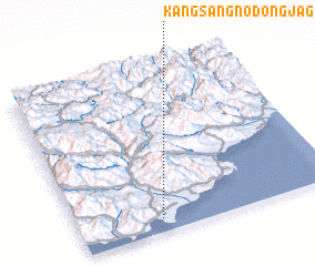 3d view of Kangsang-nodongjagu