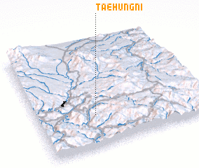 3d view of Taehŭng-ni