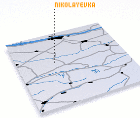 3d view of Nikolayevka