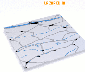 3d view of Lazarevka