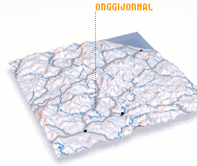 3d view of Onggijŏn-mal