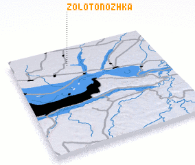 3d view of Zolotonozhka