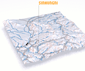 3d view of Sinhŭng-ni