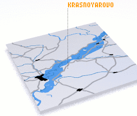 3d view of Krasnoyarovo