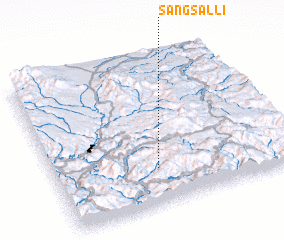 3d view of Sangsal-li