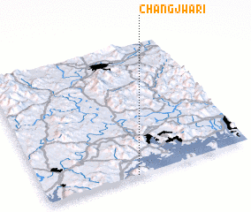 3d view of Changjwa-ri