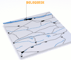 3d view of Belogorsk