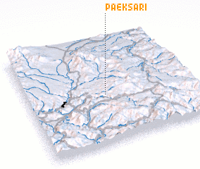 3d view of Paeksa-ri