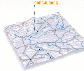 3d view of Sŏngju-dong