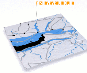 3d view of Nizhnyaya Il\