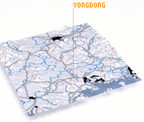 3d view of Yŏngdong