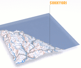 3d view of Sŏkkyo-ri