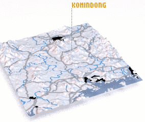 3d view of Komin-dong