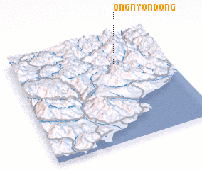 3d view of Ongnyŏn-dong