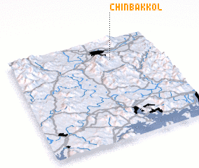 3d view of Chinbak-kol