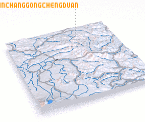 3d view of Linchanggongchengduan