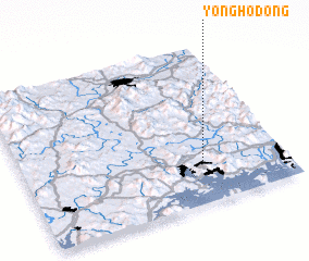 3d view of Yongho-dong