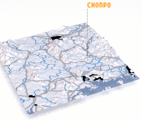 3d view of Chŏnp\