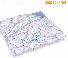 3d view of Sangsŏkhang