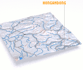 3d view of Hongam-dong