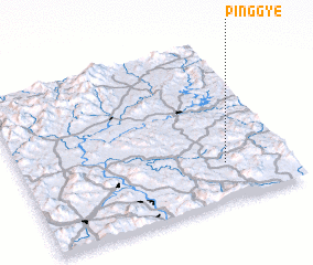 3d view of Pinggye