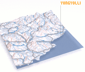 3d view of Yongyŏl-li