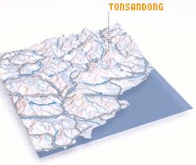 3d view of Tonsan-dong