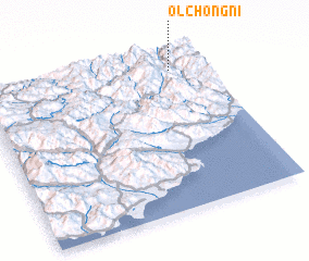 3d view of Olchong-ni