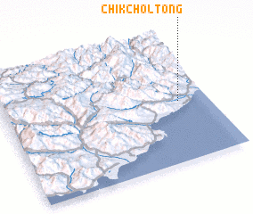 3d view of Chikchŏl-tong