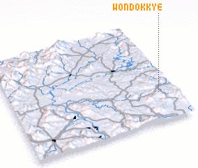 3d view of Wŏndŏkkye