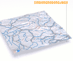 3d view of Sindŏng-nodongjagu