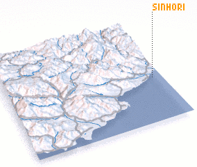 3d view of Sinho-ri