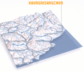 3d view of Kaŭngnisang-ch\