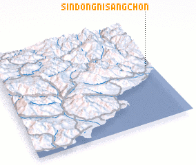 3d view of Sindŏngnisang-ch\