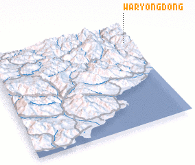3d view of Waryong-dong