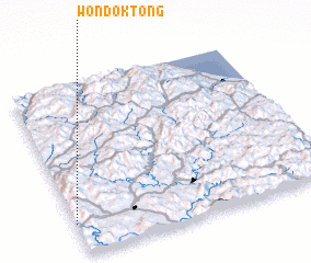 3d view of Wŏndŏktong