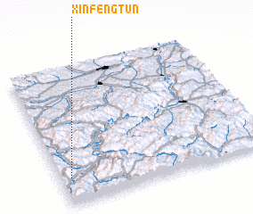3d view of Xinfengtun