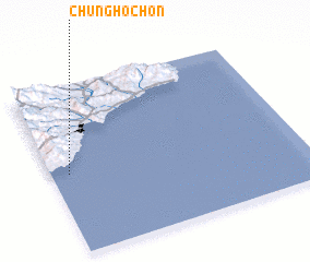 3d view of Chungho-ch\