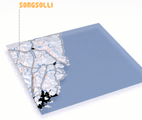 3d view of Songsŏl-li