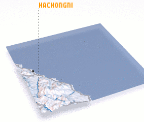 3d view of Hachŏng-ni