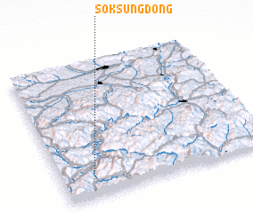 3d view of Sŏksung-dong